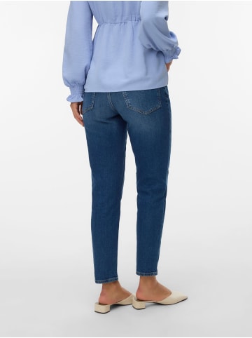 Vero Moda Mom Jeans in Medium Blue Denim 1