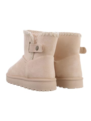 Ital-Design Stiefelette in Beige