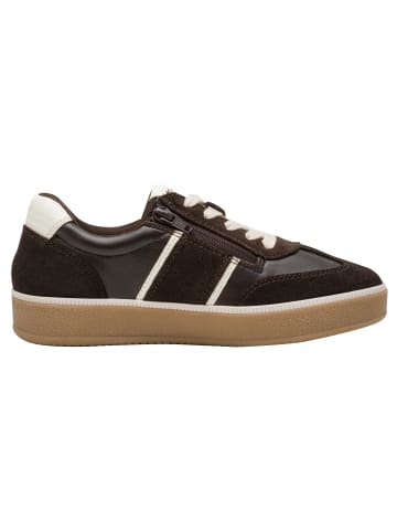 Tamaris WIDE FIT Sneaker in MOCCA/OFFWHITE