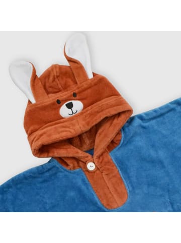 Schlummersack Frottee Badeponcho in Braun