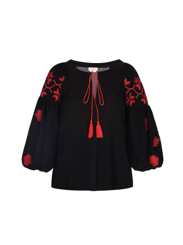 usha FESTIVAL Damen Bluse in Schwarz