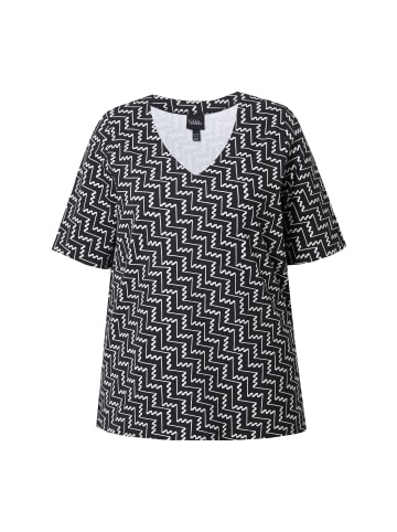 Ulla Popken Shirt in schwarz