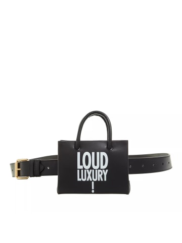 Moschino Belt Bag Fantasy Print Black in black