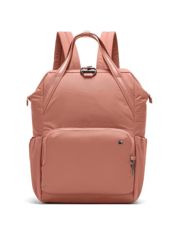 Pacsafe Citysafe CX City Rucksack RFID 39 cm Laptopfach in econyl rose