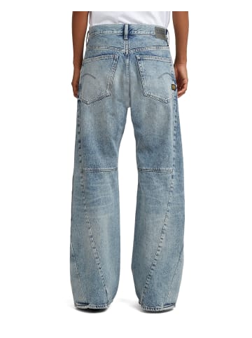 G-Star Raw Contor Barrel Wide Pleat Jeans vintage aegean sea
