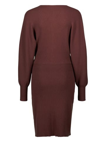 Zero Strickkleid mit Wickeloptik in Chicory Coffee