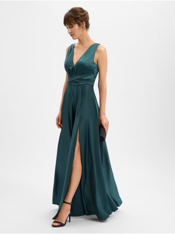 Marie Lund Abendkleid in smaragd - 0009