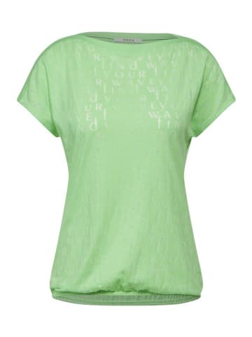 Cecil T-Shirt in matcha lime