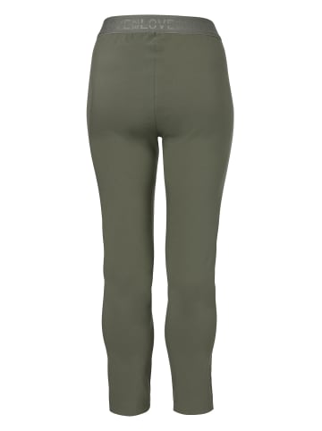 VIA APPIA DUE  Hose Sportive Schlupfhose in unifarbenem Stil in khaki