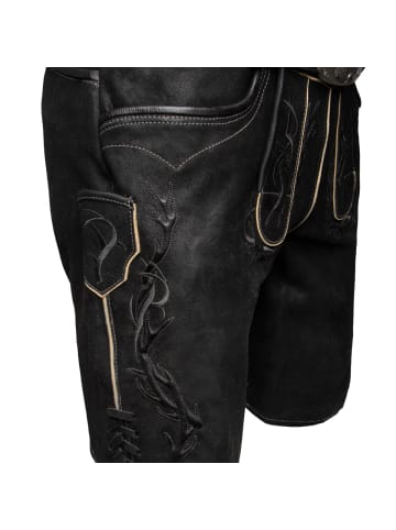 Spieth & Wensky Lederhose Eldorado in dunkelbraun