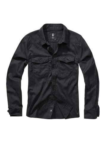 Brandit Brandit Herren Flanellshirt in black