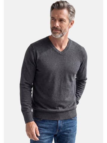 Redmond Pullover Basic in Dunkelgrau