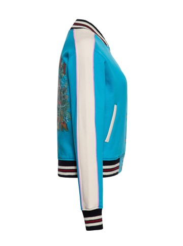 Queen Kerosin Queen Kerosin Collegejacke California Beachin' in blau