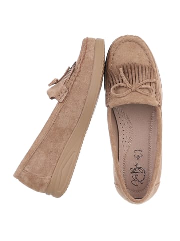 Ital-Design Halbschuh in Hellbraun