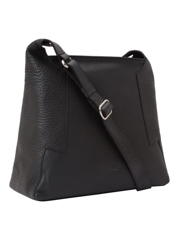 VLD VOi Leather Design Boston Umhängetasche Leder 32 cm schwarz
