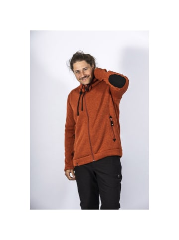 Maul Sport Strickfleece Jacke Lichtenau in Terra