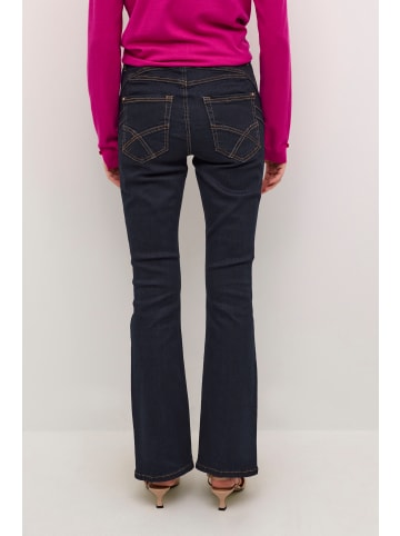 Cream Jeans CRAmalie Tight fit in Rinse Dark Blue Denim Tobacco