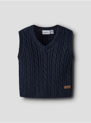 name it Strickweste in Navy Blazer