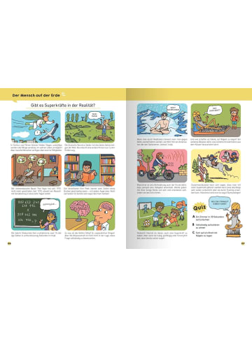 Ullmann Medien Mein Kinderwissen-Comic - Das Leben auf der Erde (Planet Erde, Pflanzen,...
