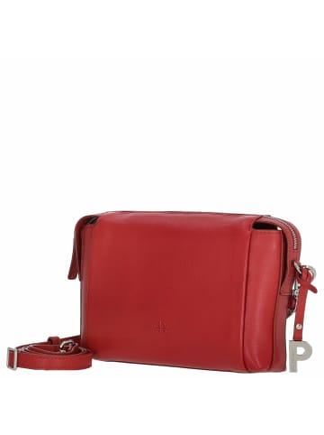 PICARD Bali - Schultertasche 22 cm Rindleder in rot