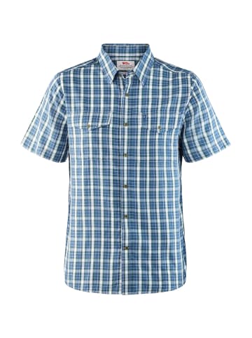 FJÄLLRÄVEN Kurzarmshirt Abisko Cool Shirt SS M in Rauchblau