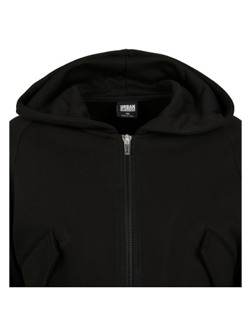 Urban Classics Zip-Kapuzenpullover in black