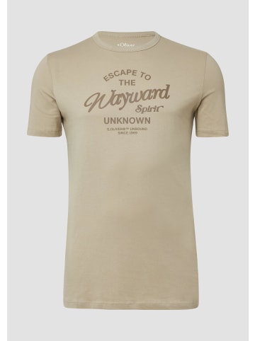 s.Oliver T-Shirt in 81D1_beige
