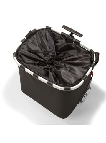 Reisenthel carrycruiser - Einkaufstrolley 47.5 cm (leo vanilla) in schwarz
