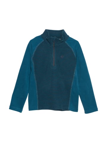 Color Kids Strickfleece-Pullover COFleece PulliStriped in Blau
