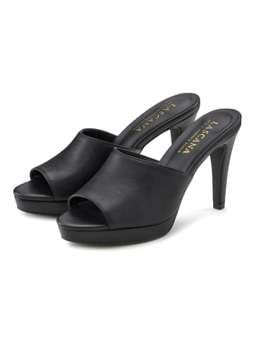 LASCANA Belle Affaire High-Heel-Pantolette in schwarz