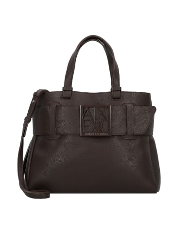 Armani Exchange Shopper Tasche 34 cm in hot fudge