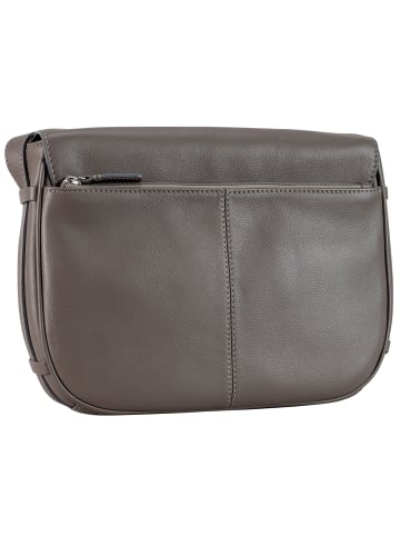 Leonhard Heyden Nizza Umhängetasche Leder 29 cm in taupe