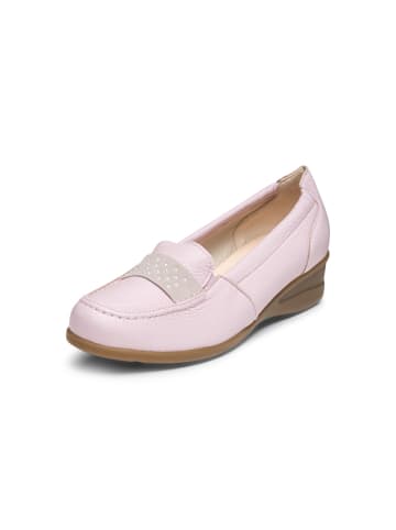 VITAFORM Hirschleder Slipper in puder