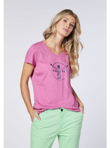 Chiemsee T-Shirt in pink/lila