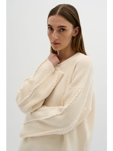 Karen By Simonsen Strickpullover KBThit Loose fit in Seedpearl