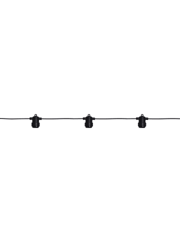 STAR Trading Außen Lichterkette System 24 in Schwarz