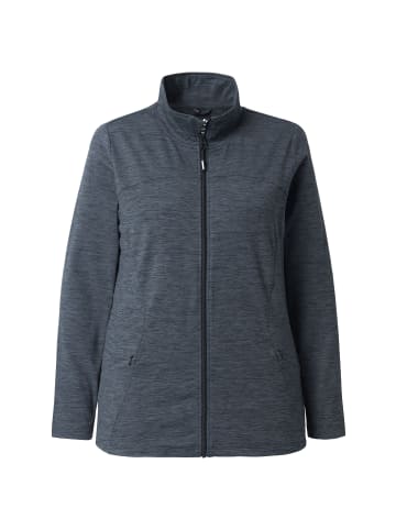 Ulla Popken Sweatjacke in schwarz