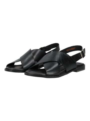 Pikolinos Sandalen in Schwarz/Schwarz