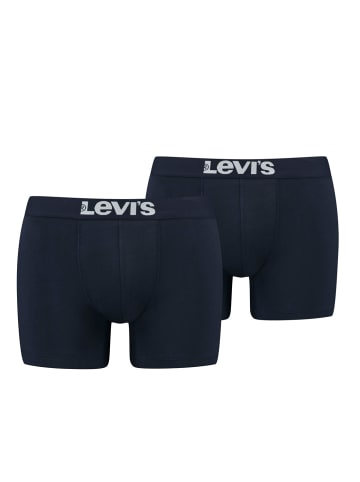 Levi´s BoxershortsLEVIS Men Solid Basic Boxer Brief 2Pin321 - navy