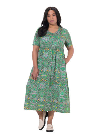 Ulla Popken Kleid in apfelgrün