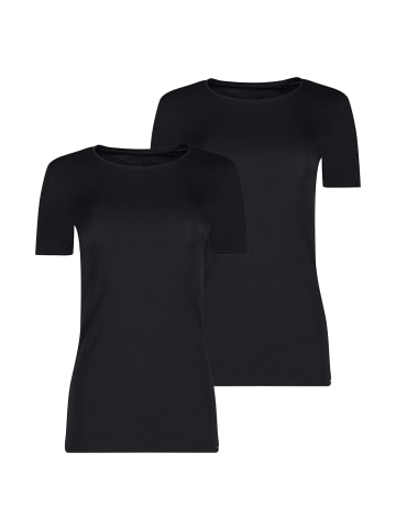 Skiny T-Shirt Cotton Essentials in Black