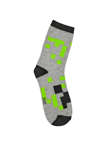 Minecraft Minecraft Creeper Socken 3er Pack in bunt