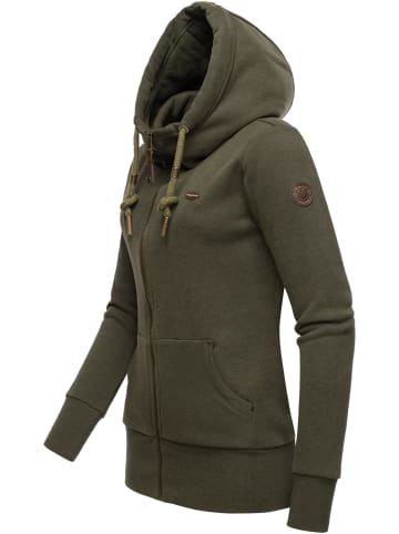 ragwear Sweatjacke Neska Zip in Olive23