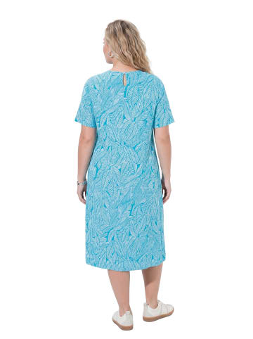 Ulla Popken Kleid in tiefes aqua