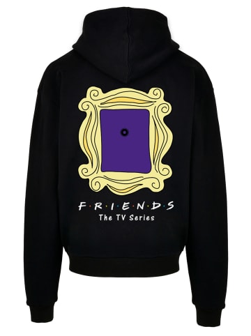 F4NT4STIC Ultra Heavy Hoodie Friends Door Peephole in schwarz