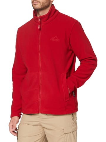 Normani Outdoor Sports Herren Fleecejacke Laanila in Rot