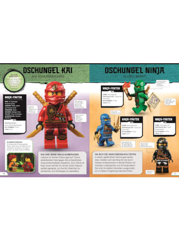 Dorling Kindersley  Lesebuch für Anfänger - LEGO® Ninjago® Lexikon der Minifiguren, Neuausgabe