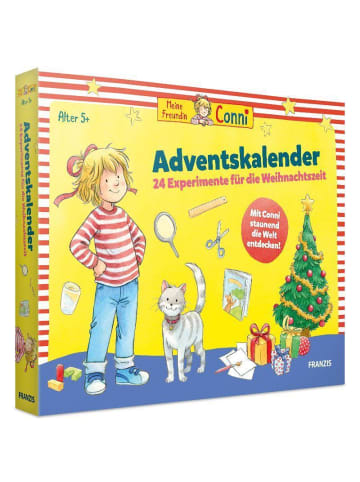 FRANZIS Conni Adventskalender, 24 Experimente für die Weihnachtszeit, für Kinder ab 5...