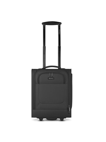 Redolz Essentials 12 2 Rollen Kabinentrolley XS 43 cm in black