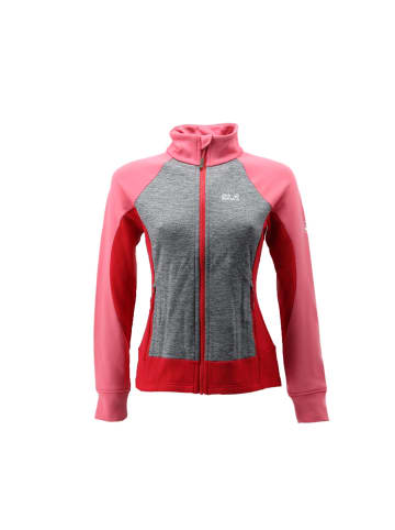 Jack Wolfskin Jacke Sky Peak HDD Hybrid Nature Tech Fleece in Pink